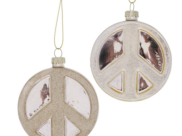 Boltze Weihnachtsanhänger Peace 66961 1