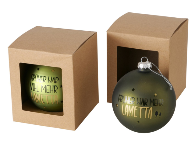 Boltze Weihnachtskugel Lametta 66962 1