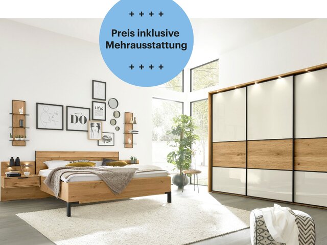 Interliving Schlafzimmer 1027 Eiche bianco 69258 Interliving Schlafzimmer 1027 Eiche bianco 69258