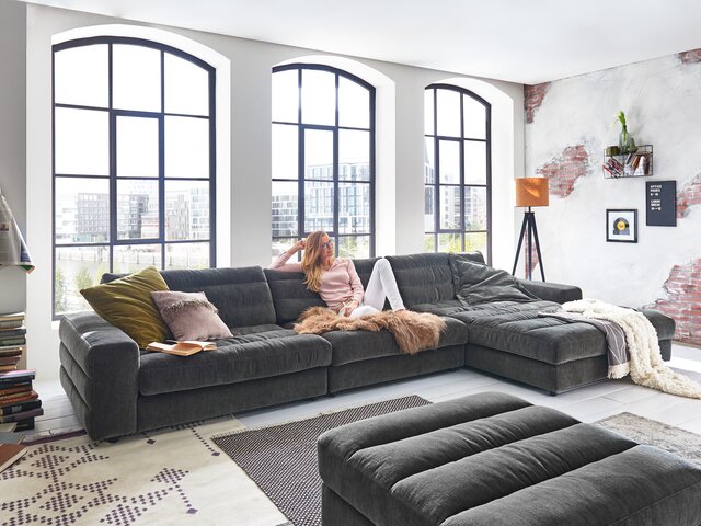 Sofakultur Sitzgarnitur SK-703 Velvet olive 28327 2