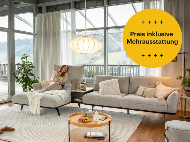 ADA Mindful Living Garnitur Caltha grau 70942 ADA Mindful Living Garnitur Caltha grau 70942