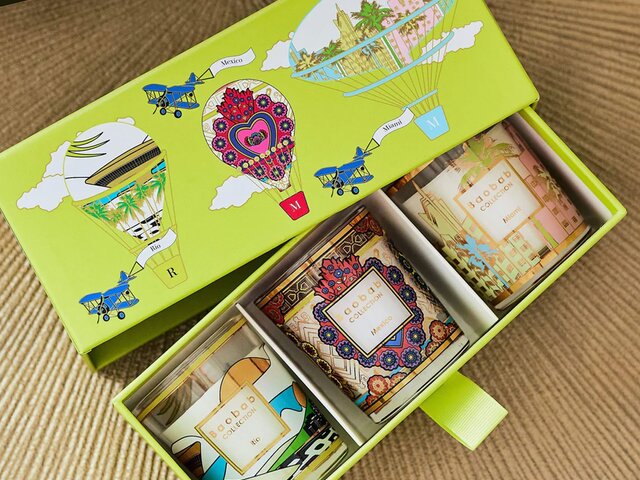 Baobab Travel Candles Trio BRS 69602 Baobab Travel Candles Trio BRS 69602