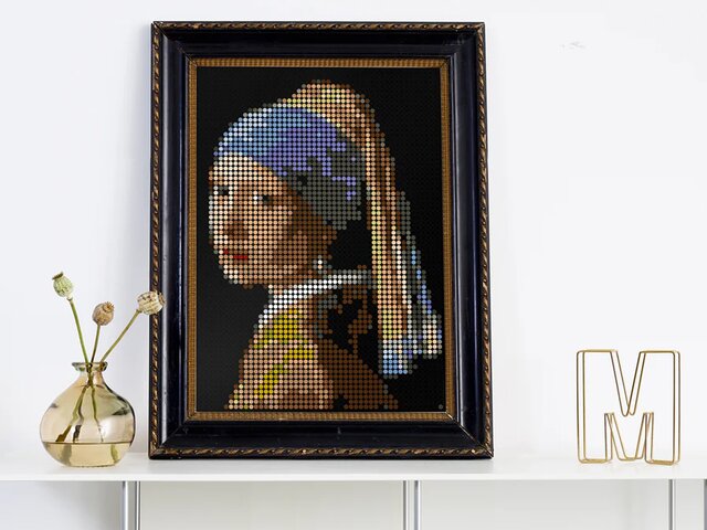 dot-on Sticker-Bastelset VERMEER Pixelart 67633 1