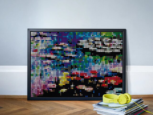 dot-on Sticker-Bastelset WATER LILIES Pixelart 67635 dot-on Sticker-Bastelset WATER LILIES Pixelart 67635