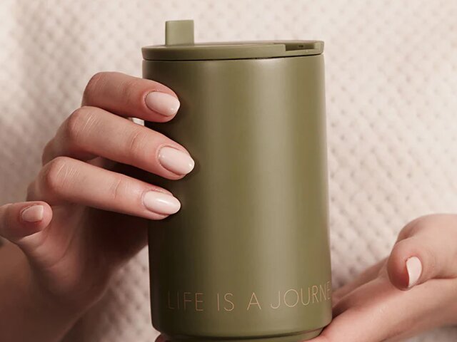 Design Letters Thermosbecher LIFE forest green 65342 2