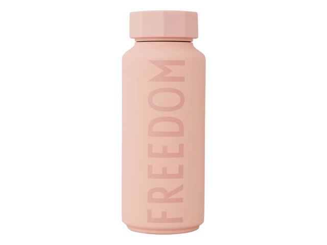 Design Letters Thermosflasche FREEDOM rosa 65347 1