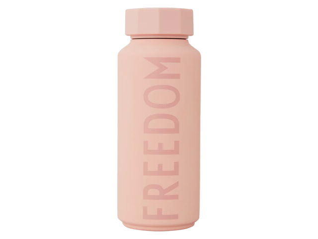Design Letters Thermosflasche FREEDOM rosa 65347 1
