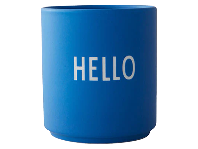 Design Letters Becher HELLO cobalt blue 65351 1
