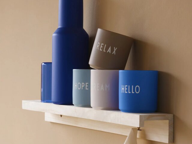 Design Letters Becher HELLO cobalt blue 65351 2