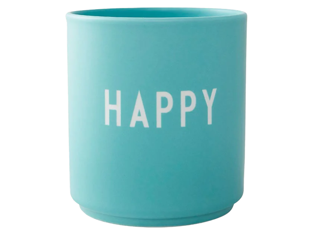 Design Letters Becher HAPPY deep pink 65352