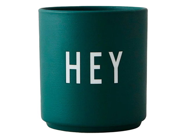 Design Letters Becher HEY dark green 65357 1