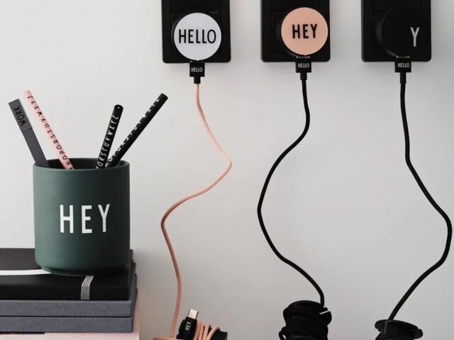 Design Letters Becher HEY dark green 65357 2