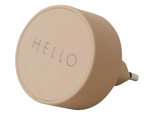Design Letters Ladegerät HELLO beige 66471 1 Design Letters Ladegerät HELLO beige 66471 1