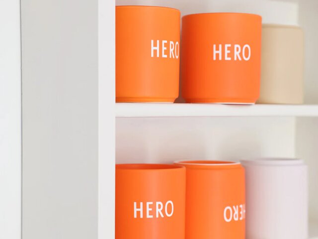 Design Letters Becher HERO orange 66487 2 Design Letters Becher HERO orange 66487 2