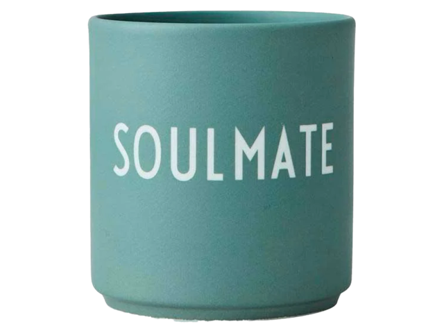 Design Letters Becher SOULMATE türkis 68994 Design Letters Becher SOULMATE türkis 68994