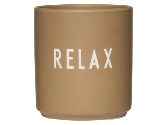 Design Letters Becher RELAX camel 68995 Design Letters Becher RELAX camel 68995