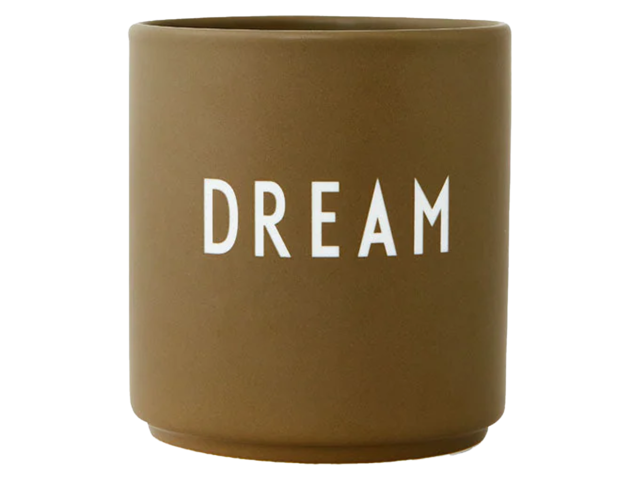 Design Letters Becher DREAM braun 68996 Design Letters Becher DREAM braun 68996