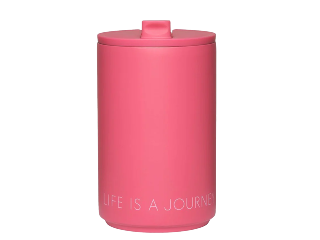 Design Letters Thermosbecher LIFE pink 69267 Design Letters Thermosbecher LIFE pink 69267