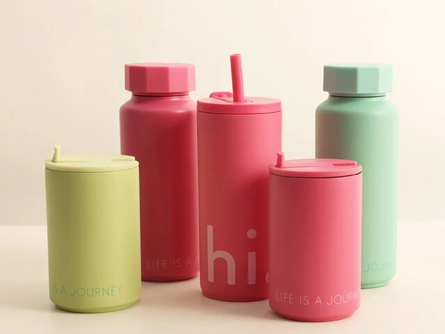 Design Letters Thermosbecher LIFE pink 69267 2 Design Letters Thermosbecher LIFE pink 69267 2