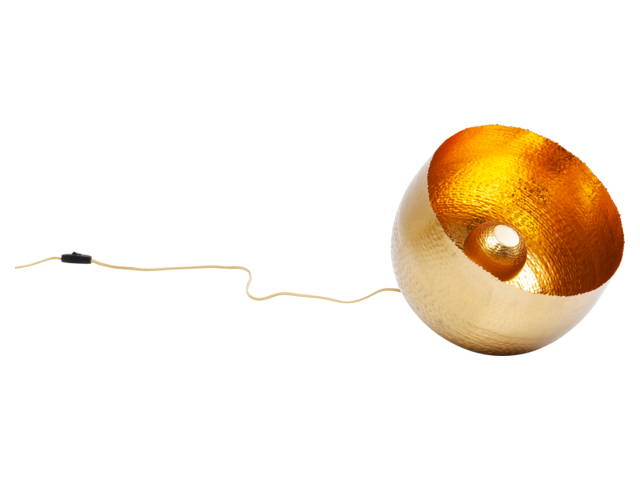 Kare Bodenleuchte Apollon Gold Ø35cm 37694