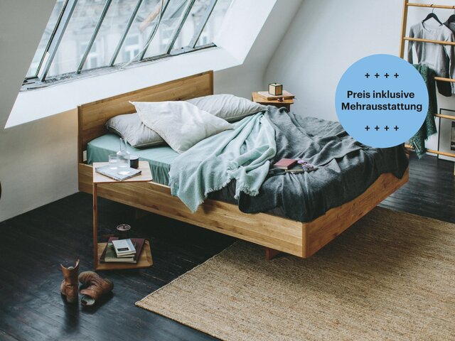 Team 7 Doppelbett Times Eiche wild Naturöl 57864 Team 7 Doppelbett Times Eiche wild Naturöl 57864