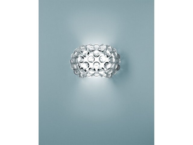 Foscarini Wandleuchte Caboche transparent 1