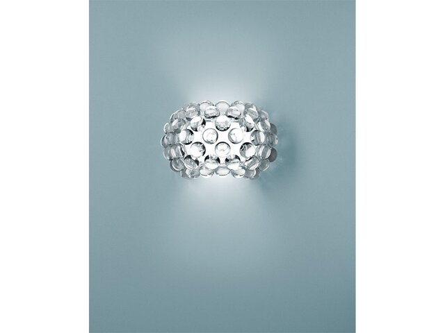 Foscarini Wandleuchte Caboche transparent 1