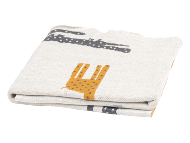 foeger Babydecke Jingle bell Baby Throw natur 45156 1