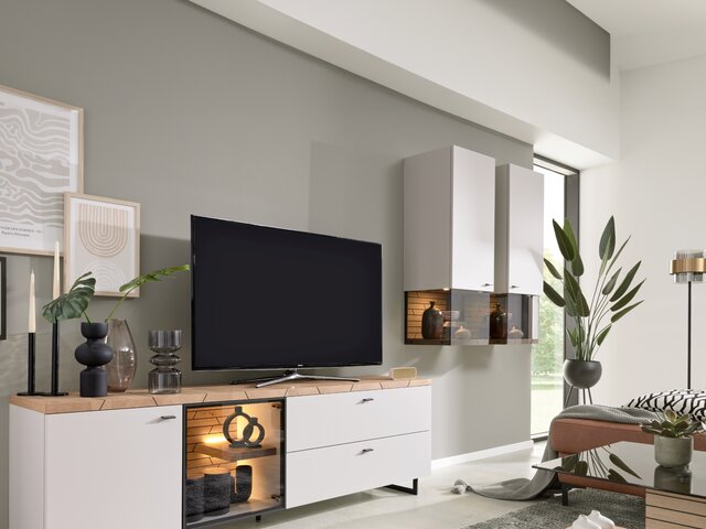 Interliving Wohnwand 2018 lichtgrau 68051 2