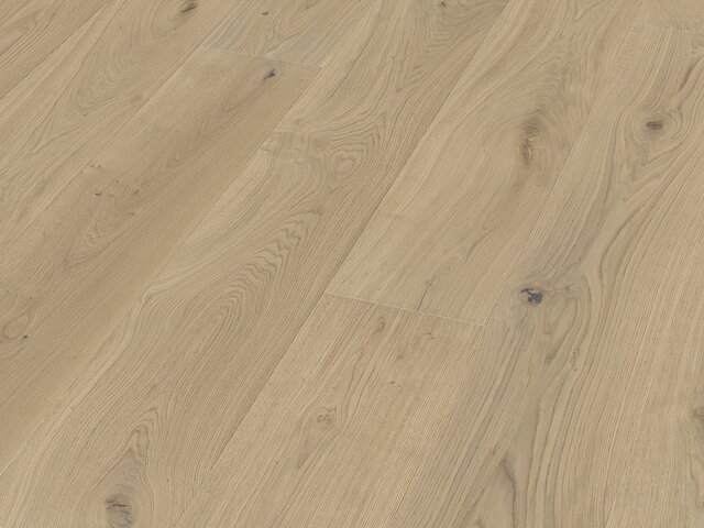 XXL Chaletdiele Eiche / Astig / weiß geölt / gebürstet 75689 2