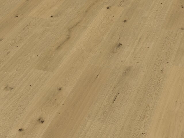 Landhausdiele Eiche / Astig / leicht weiß geölt / handgehobelt 75706 2