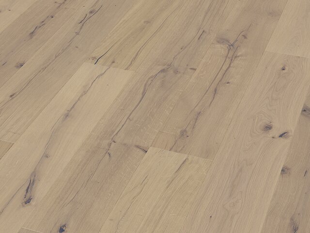 XL Breitdiele Eiche / Rustikal Objekt / weiß geölt / gebürstet 76085 2