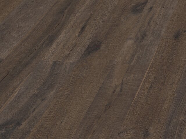 Landhausdiele Eiche / Astig / schiefergrau geölt / naturgetrocknet gesägt gebürstet 76086 2