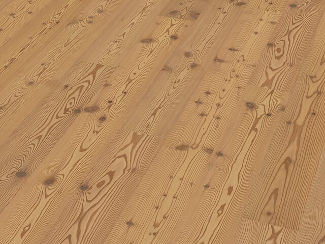 Landhausdiele Lärche / Astig / astig antik gedämpft roh-optik geölt / gebürstet 76102 2