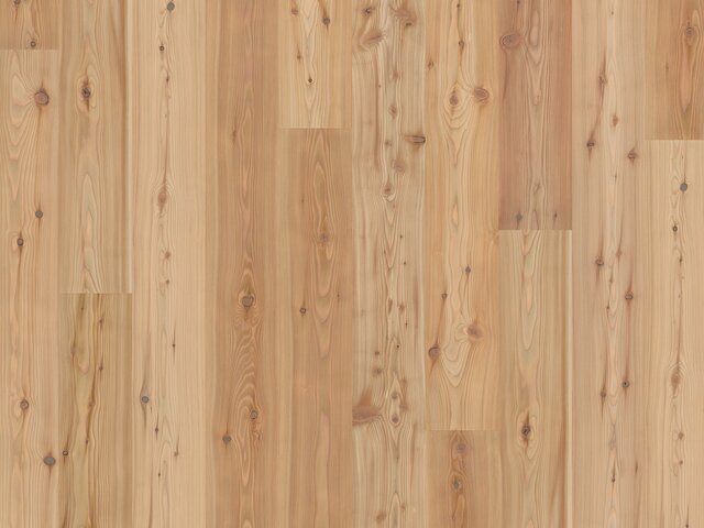 Landhausdiele Lärche / Astig / gelaugt weiß geölt / gebürstet 76114 1