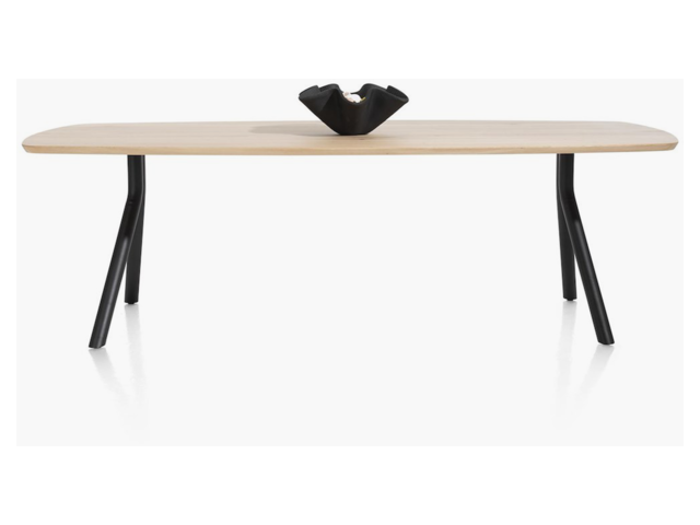 xooon Esstisch Arvada eiche/schwarz 62956 1