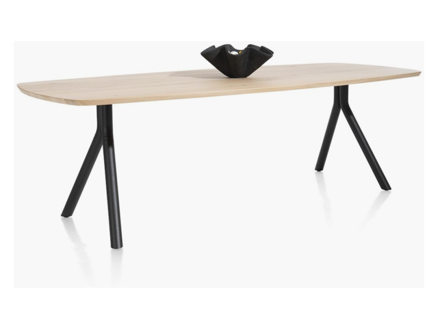 xooon Esstisch Arvada eiche/schwarz 62956 2