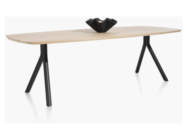 xooon Esstisch Arvada eiche/schwarz 62956 2