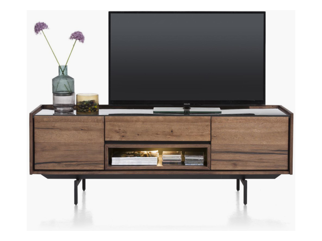 xooon Lowboard Halmstad eiche/marmor 42683 1 xooon Lowboard Halmstad eiche/marmor 42683 1