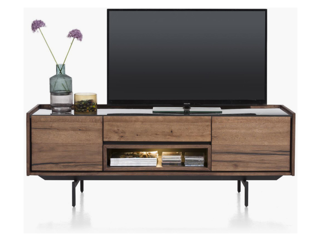 xooon Lowboard Halmstad eiche/marmor 42683 1 xooon Lowboard Halmstad eiche/marmor 42683 1