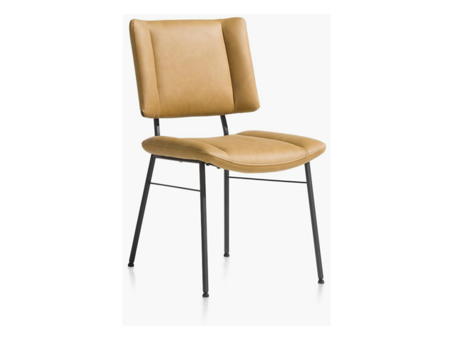 xooon Stuhl Tatum pala ocker/schwarz 62598 2