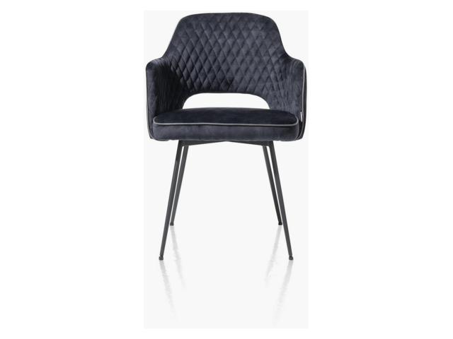 xooon Armstuhl Benton karese schwarz/graphit 62901 xooon Armstuhl Benton karese schwarz/graphit 62901