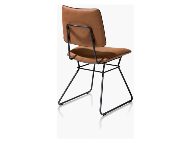 xooon Stuhl Otis kibo cognac/schwarz 62919 xooon Stuhl Otis kibo cognac/schwarz 62919