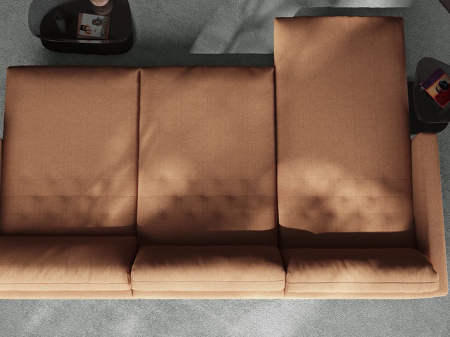 Rolf Benz Sofa KAIA 350 graublau 72333 1