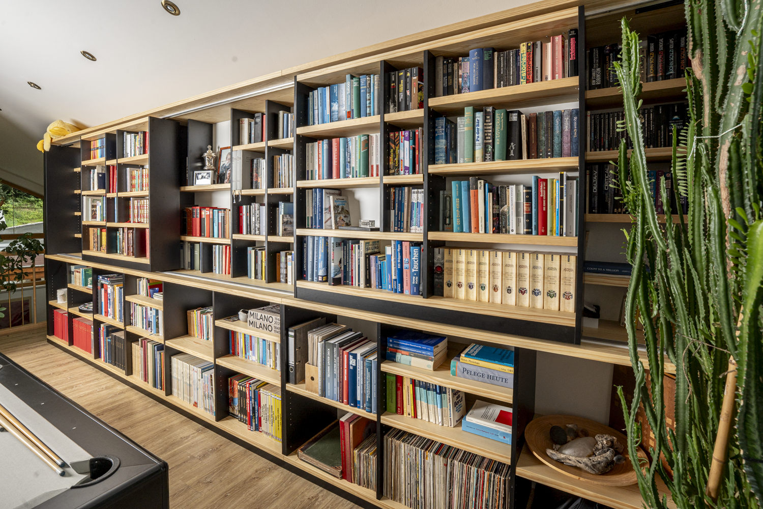 Ein Regal, das weit mehr als Bücher hält Ein Regal, das weit mehr als Bücher hält