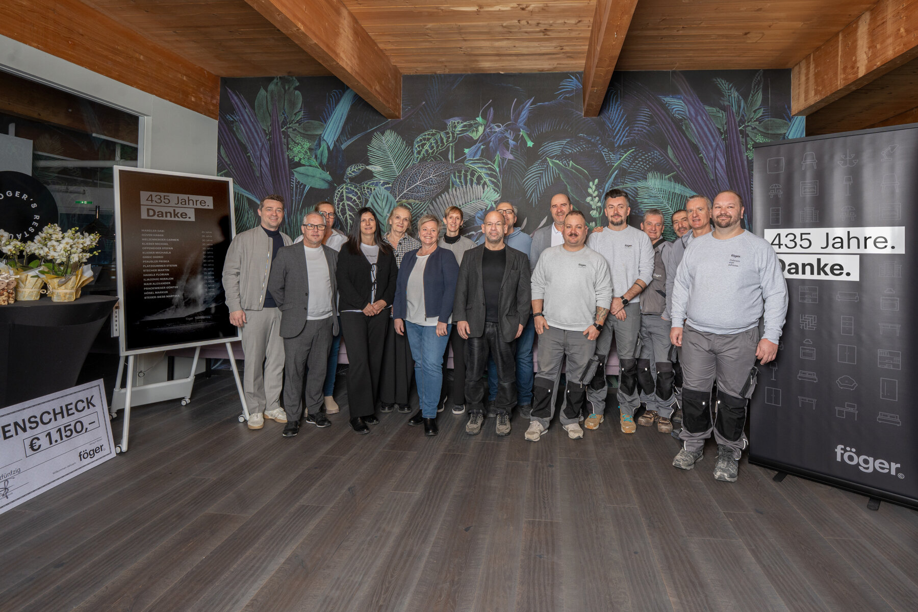 Jubiläumsfeier: 435 Jahre Föger-Geschichte.