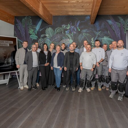 Jubiläumsfeier: 435 Jahre Föger-Geschichte.