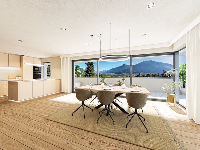 Wohnen mit Raum, Licht und Ruhe