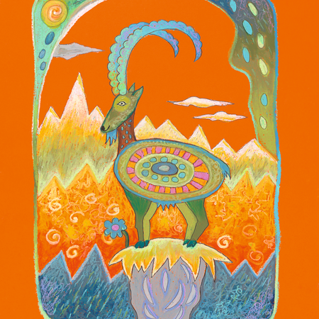 Steinbock | 50 x 40 cm