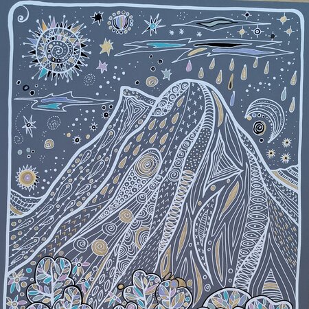 Mundefrühling | 70 x 50 cm